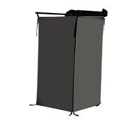HGZLQKD Vehicle Side Shower Tent,Shower Room Portable Camping Dressing Room Privacy Shelter for Trailer, Van, SUV, Truck, Automotive, Black