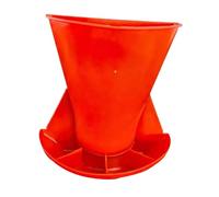 HGZLQKD Wall Mounted Piglet Feeder Piglet Feeding Trough Reuseable Easy to Clean Portable Livestock feed Bowl for Cattle Poultry