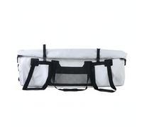 HGZLQKD Waterproof Storage Container Waterproof Bag Dry Bag Fishing Bag With Opening And Boxy Shape PVC Material Suitable for tackle organization boat storage shoreline trips travel, White