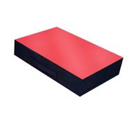 HGZLQKD Weight Lifting Drop Pads Floor Protection with Easy Carry Handle Crash Pads Barbell Cushion for Indoor Men Adults, Red EPE
