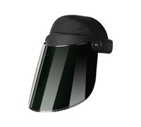 HGZLQKD Welding Face Shield Face Cover Reusable PC Visor Anti Fog Faceshield Headgear for Grinding Cutting Logging Industrial Use, dark green