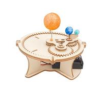 HGZLQKD Wood Planetary Movement Kit DIY Crafts Science for Children