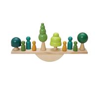 HGZLQKD Wooden Balance Scale Toy Developing Intelligence Ability Motors for Kids