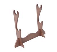 HGZLQKD Wooden Flute Stand,Flute Sword Display Stand,Desktop,Sturdy Flute Holder for Soprano Woodwind Instrument Bamboo Flute