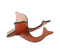 HGZLQKD Wooden Guitar Stand Ukulele Holder, Portable String Instrument Holder, X Shape for Acoustic Guitar, Household Display, brown