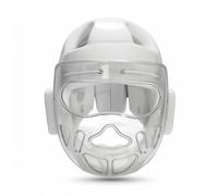 HGZLQKD Youth Headgear Boxing Helmet Face Visor Open Face Sparring Guarding Layer PU Leather NBR Foam Ear Coverage suitable for supervised training bag work gym practice youth dojo, XS