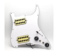 HH Dual Blade Pickup With Singlecut Swith Loaded Prewired Scratchplate Humbucker Coil Splitting Pickguard Pickup