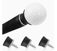 HH-GOLF 3PCS Golf Ball Grabber for End of Putter, Suction Cup Golf Ball Retriever, Screw-in Golf Ball Pick Up Tool for Quick Installation