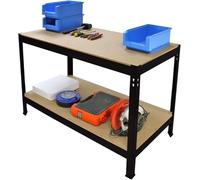 HH Home Hut Heavy Duty Garage Workbench with Shelving 200kg 1200mm