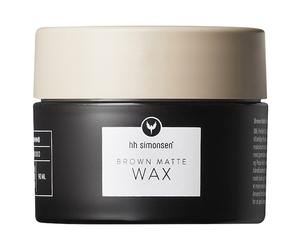 HH Simonsen Hair styling Brown Matte Clay Wax 90 ml
