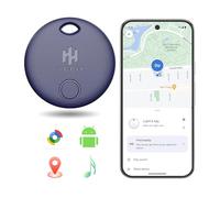 HH-Tech Android Tracker Tag (Royal Blue) Compatible with Google Find Hub, Smart Tracker, Key Finder, Replaceable Battery, Easily Track Your Wallet, Bag, Luggage, and More (Android ONLY)
