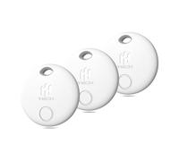 HH-Tech Smart Tag LITE (Pack 3) For Apple iOS Devices, Smart Tracker, Item Finder, Replaceable Battery, Easily Track Your Wallet, Bag, Suitcase, and More Worldwide with Apple Find My App