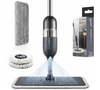 HH3 Pro Mist Mop | 360° Pivoting Spray Mop For Floors with Refillable 420ml Tank, Flat & Round Head, Microfibre Pads & Window Cleaner Attachment | All-in-One Floor & Glass Cleaning Kit
