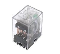 HH52P HH53P HH54P Generalel Ectromagnetic Intermediate Relay Switch 6V 12V 24V AC 220V MY2NJ/MY3NJ/MY4NJ Motorcycle Relay(HH54P DC12V)