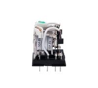 HH52P HH53P HH54P Miniature Coil Generalel ectromagnetic Intermediate Relay Switch LED DC 6V 12V 24V AC 220V MY2NJ/MY3NJ/MY4NJ(HH53P DC6V)