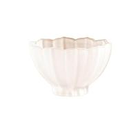 Hhaoran-9868 Glass Cup Lotus-Shaped Glaze Glass Cup, Small Hand-Blown Gradient Colored Frosted, 70ml Tumblers Water Glasses(Clear)