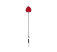 HHAura Premium Riding Crop BDSM Impact Toy, Bendable Metal Core Whip for Sensory Play, Durable Kink Accessory for Adults, Precision Control Paddle Crop (Red Heart)