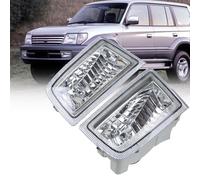 HHAWYY Car Fog Lamps Front Fog Lights for Land Cruiser Prado J90, Without Bulb Left and Right Pair