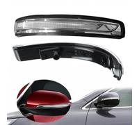 HHAWYY Left Right Wing Mirror Indicator for KIA Sorento 2009-2014 2015-2020, Turn Signal Lights Replacement, Including Bulb Lenses, 87613-2P000 87623-2P000 87614-C5000 87624-C5000,left-2015-2020