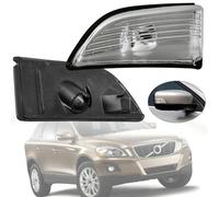 HHAWYY Left Right Wing Mirror Indicator for Volvo XC60 2009-2021, Turn Signal Lights Replacement, Including Bulb Lenses, 31217288 31371878 31385685,left-2009-2013(no bulb)