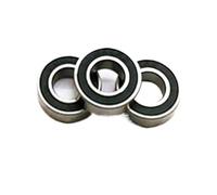 HHB18I 10PCS ABEC-5 MR126-2RS MR126 2RS MR126 RS MR126RS 6x12x4 mm rubber sealed miniature deep groove ball bearing(ABEC 3)
