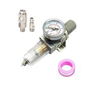 HHB18I AW2000-02 Pneumatic Compressor Air Filter Source Treatment Filters Pressure Regulator Gauge Oil Separator(AW2000-02 F Male)