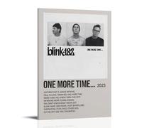 HHBOK Blink-182 One More TimeWall Art Poster Waterproof Living Room Bedroom Office Modern Canvas Printing Home Decoration Gift CreativityBlink-182 One More Time16x24inch(40x60cm)