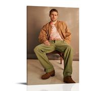 HHBOK Charlie HunnamWall Art Poster Waterproof Living Room Bedroom Office Modern Canvas Printing Home Decoration Gift CreativityCharlie Hunnam16x24inch(40x60cm)