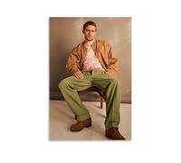 HHBOK Charlie HunnamWall Art Poster Waterproof Living Room Bedroom Office Modern Canvas Printing Home Decoration Gift CreativityCharlie Hunnam16x24inch(40x60cm)