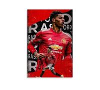 HHBOK Marcus RashfordWall Art Poster Waterproof Living Room Bedroom Office Modern Canvas Printing Home Decoration Gift CreativityMarcus Rashford20x30inch(50x75cm)