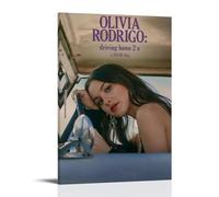 HHBOK Olivia Rodrigo SourWall Art Poster Waterproof Living Room Bedroom Office Modern Canvas Printing Home Decoration Gift CreativityOlivia Rodrigo Sour16x24inch(40x60cm)