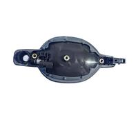 HHCFEQYE Door Handle Exterior Door Handle Compatible with Mitsubishi Endeavor 2004-2011 Front Left and Right Smooth Black(Right 1pc)