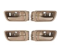HHCSOP 4PCS Interior Inside Door Handle Fit for Toyota Camry 2002 2003 2004 2005 2006 Front Rear Left Driver Right Passenger Side Beige