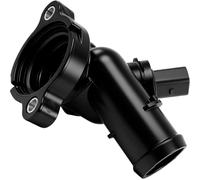 HHCSOP Engine Coolant Thermostat Housing Assembly w/Sensor & Gasket Fits for 2.5L Volkswagen Jetta 2005-2014, Beetle 2006-2014, Golf 2010-2014, Passat 2012-2014, Rabbit 2006-2009, 07K121133E 902-6131