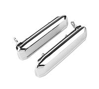 HHCSOP Exterior Chrome Door Handle Front/Rear Left Driver & Right Passenger Side for 1986-1995 Nissan Pathfinder D21 Hardbody 1995-1997 Pickup Truck