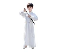 HHCTEBEC Boys' Ancient Chinese Traditional Hanfu Martial arts Robe Performance Costume Chivalrous Man Hanfu,110