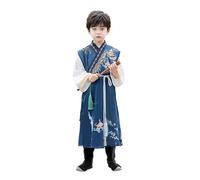 HHCTEBEC Boys' Hanfu Chinese Style Martial Arts Children'S Ancient Costume Chinese Studies Performance Costume,120