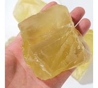 HHCTEBEC Citrine Raw Rough Healing Crystals Irregular Raw Rough Stones Natural Gemstones Chakra Raw Stone for Home Decor, Aromatherapy, Feng Shui & Crystal Healing,200~300g