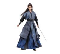 HHCTEBEC Men'S Song Dynasty Hanfu Waist Skirt Knight Costume Ancient Style Martial Arts Daily Costume,Small