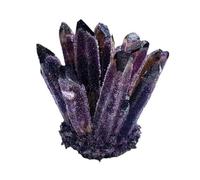 HHCTEBEC Natural Amethyst Geode Clusters Quartz Mineral Crystal Cluster Cluster Gemstone Specimen for Home Decoration, Meditation & Healing Crystal Collection,800~900g