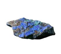 HHCTEBEC Natural Crystal Azurite Malachite Symbiotic Raw Stone Strange Stone Mineral Specimen Ornaments for Meditation, Chakra Balance, and Energy