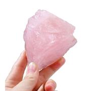 HHCTEBEC Rose Quartz Raw Crystals,Natural Healing Crystals Rock Natural Pink Quartz Raw Stone for Decoration, DIY, Meditation, Balancing Yoga, Desktop Ornament Spiritual Gift,50~70g