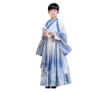 HHCTEBEC Traditional Chinese Hanfu for Boys Children'S Ancient Performance Costumes,150cm