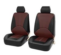 HHCVLUZI Car Front Seat Covers, For VW Golf 8 Variant/Station Wagon PU Leather Car Seat Cushion Front Covers Protectors Full Set Waterproof Auto Seat Accessories,E