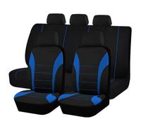HHCVLUZI Car Seat Cover Sets For BMW X4/X4M|X4 xDrive M40i M40d X4M Competition,5 Seats Full Surround Cloth Seat Protector Front Rear Cushion Seat Breathable Interior Accessories,Blue