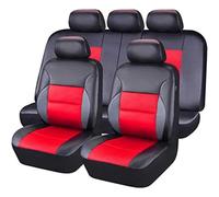 HHCVLUZI Car Seat Covers For Golf 3 5 6 7 Golf3 Golf5 Golf6 Golf7 GTI Convertible Wagon Tour VAR,Custom Leather Front Rear Seat Covers Protectors Breathable Waterproof Full Set Interior Accessories
