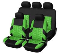 HHCVLUZI Car Seat Covers For Niss-an Qashqai J12 SUV 2021, 2022, 2023, 2024+,Cloth Full Surround Cushion Breathable Front Rear Seat Cover Seat Protectors Interior Accessories,H/Green