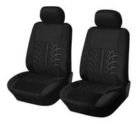HHCVLUZI Car Seat Covers, For Suzuki S-Cross 2022-2024 Front Auto Seat Covers Set Front, 2 Seats Car Seat Cushion Protector Auto Seat Interior Accessories,Black