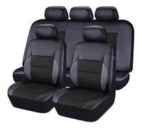 HHCVLUZI Car Seat Covers For Suzuki Vitara 2015 2016 2017 2018 2019 2020 2021 2022 2023 2024,Custom Leather Front Rear Seat Covers Protectors Breathable Waterproof Full Set Interior Accessories