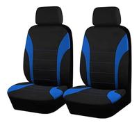 HHCVLUZI Car Seat Covers, For Toyota Land Cruiser Prado FJ120 KDJ 120 125 2003-2009 Waterproof Car Seat Protectors Comfortable And Breathable Cushion Covers Car Seat Covers Accessories,Blue